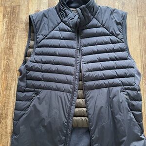 Lululemon Athletica Navy Quilted Down Filled Lightweight Vest